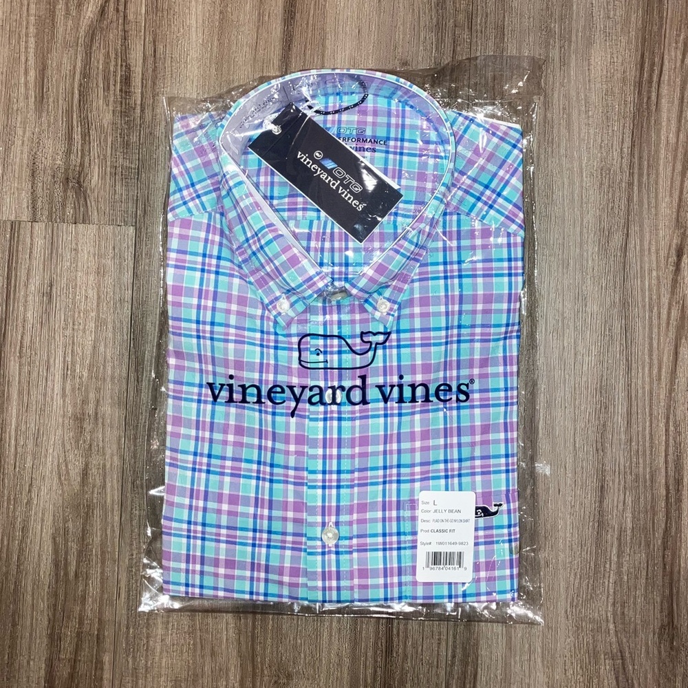 NWT Vineyard Vines Men’s Dress Shirt